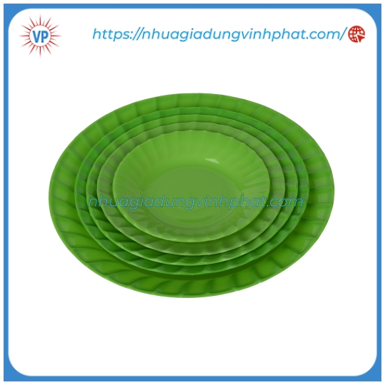 Dĩa 18 màu lá
