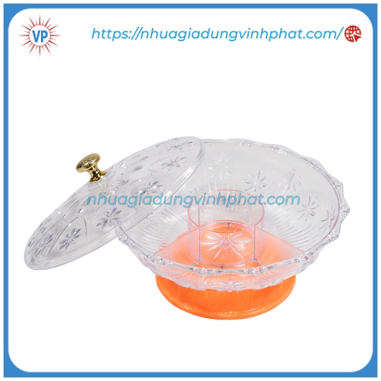 Hộp mứt cúc trắng không xi